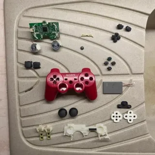 Ricambi Controller PS3 Rosso Originale Sony