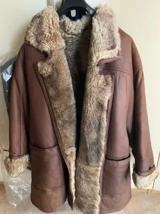 Pelliccia in francetich marrone Shearling