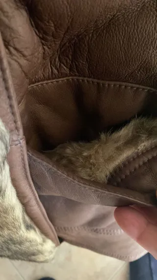 Pelliccia in francetich marrone Shearling