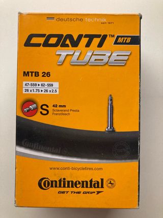 2 Camere d'aria MTB 26 Continental