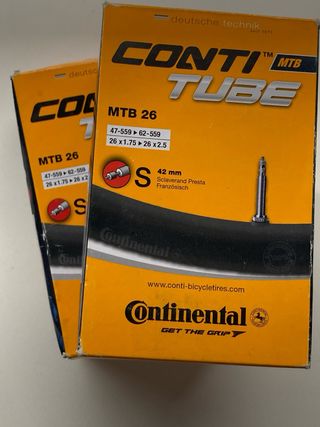 2 Camere d'aria MTB 26 Continental