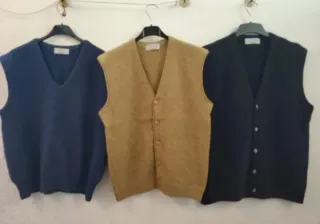 Lote 3 Chalecos Panther (Beige, Negro, Azul)
