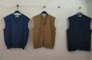 Lote 3 Chalecos Panther (Beige, Negro, Azul)