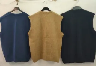 Lote 3 Chalecos Panther (Beige, Negro, Azul)