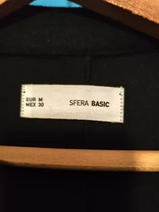 Abrigo lana SFERA BASIC mujer talla M