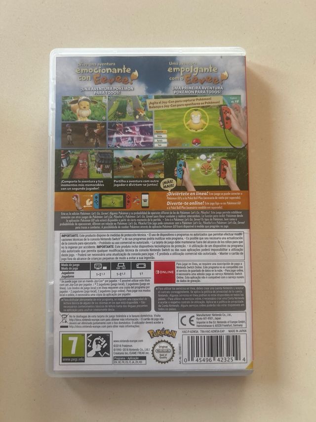 Pokemon Let's Go Eevee! Nintendo Switch