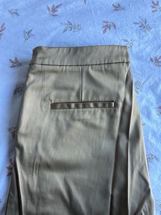 Pantalón de vestir mujer dorado