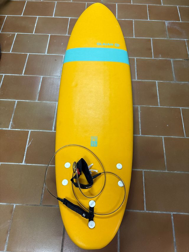 Tabla Surf Olaian 7'0 / 55L Amarilla