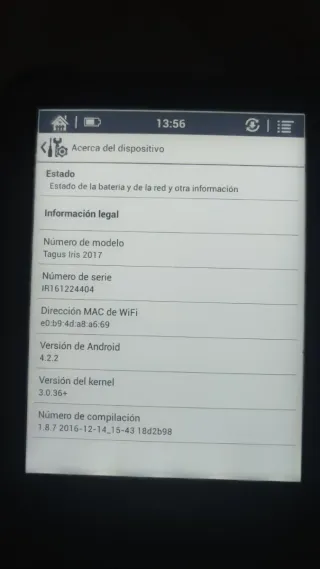 Ebook Tagus Iris 2017 + funda