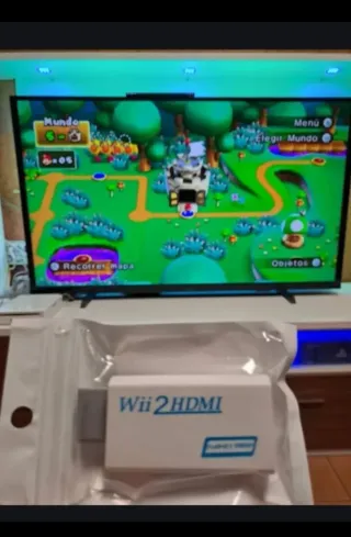 Adaptador Wii2HDMI + Cable HDMI NUEVOS