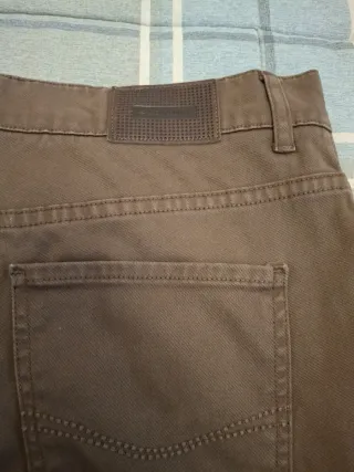 2 Pantalones Clásicos Hombre Talla 50