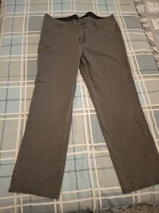 2 Pantalones Clásicos Hombre Talla 50