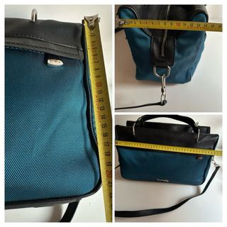 Bolso Bimba y Lola Negro y Turquesa