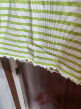 Camiseta verde y blanca - Xl