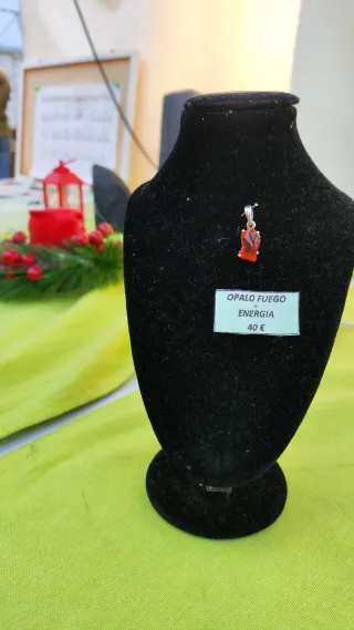 Colgante Opalo de Fuego