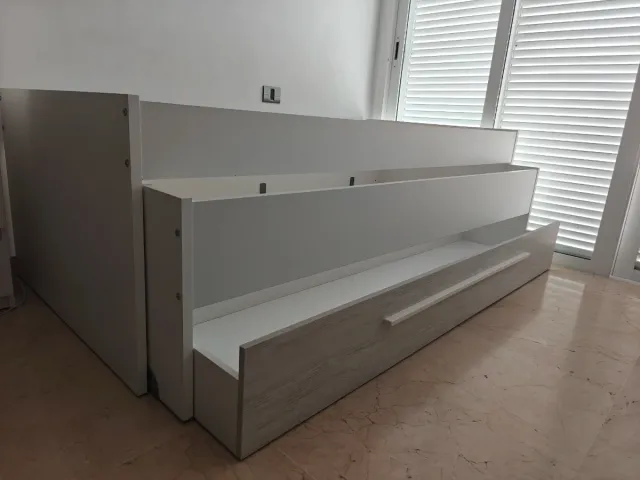 Cama nido con cajonera grande