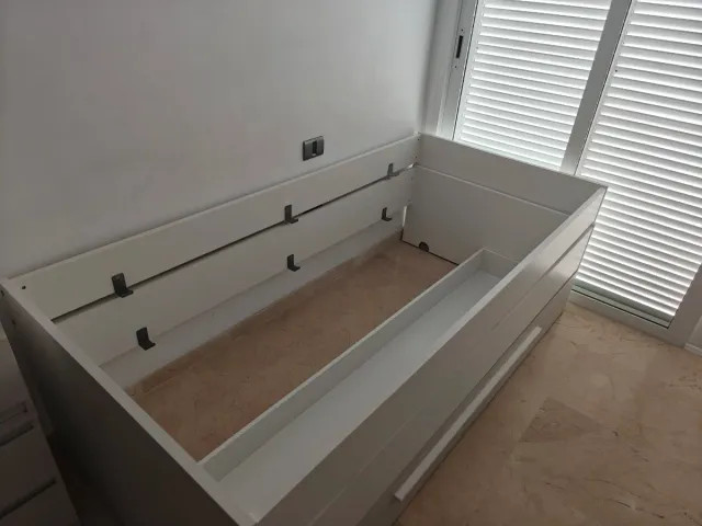 Cama nido con cajonera grande