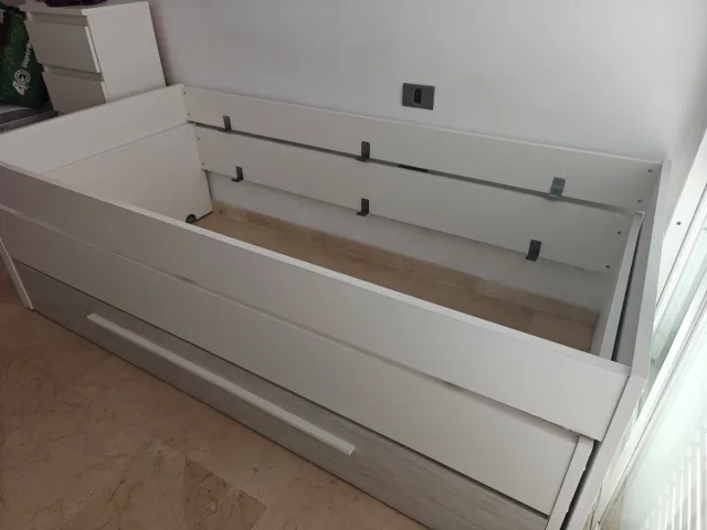 Cama nido con cajonera grande