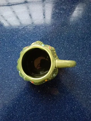 Taza árbol de Navidad con luces