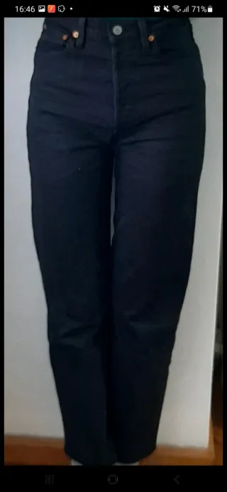 Pantalón tejano negro Levi's Strauss