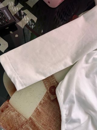 Body blanco con cremallera