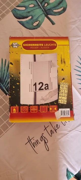 Lámpara Seguridad Exterior ELRO RSV30P