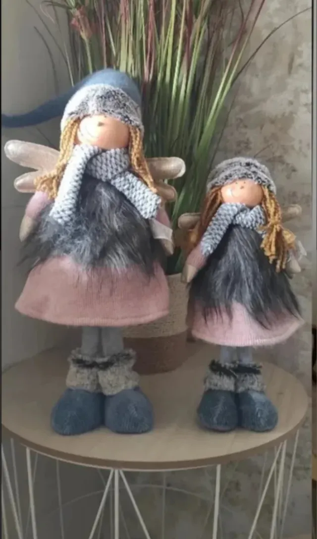 Bonecas de tecido estilo fada