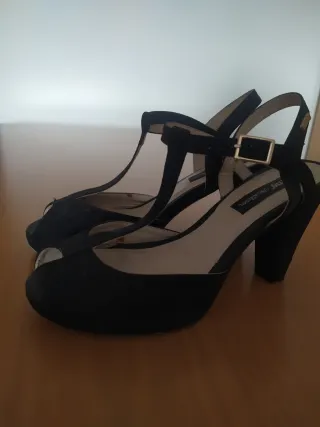 Zapatos de tacón MTNG negros talla 37