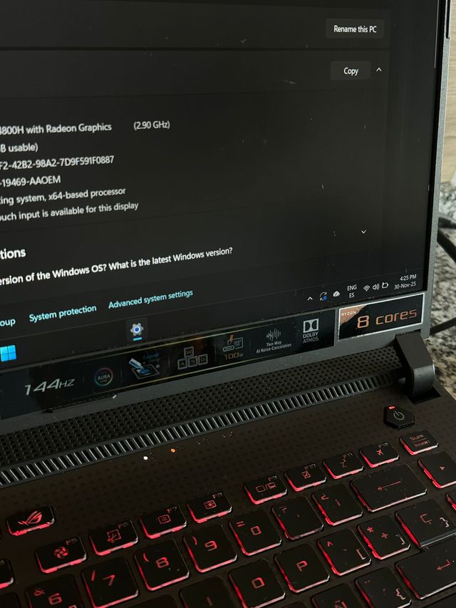 Portátil Asus ROG Strix G513IH
