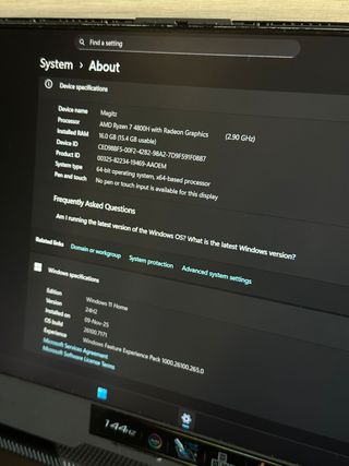 Portátil Asus ROG Strix G513IH