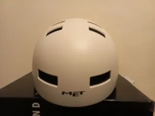 Casco MET BMX / Patinete Blanco