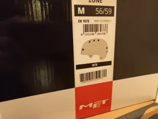 Casco MET BMX / Patinete Blanco