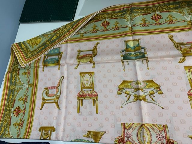 Foulard in seta Gucci anni '90