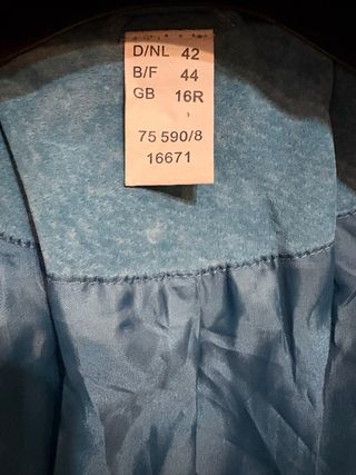 Giacca scamosciata donna vintage