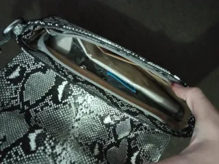 Bolso animal print nuevo