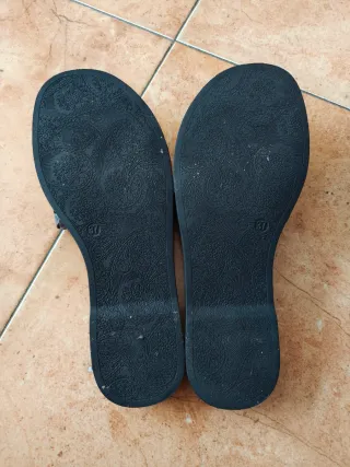 Sandalias Catwalk Negras Mujer