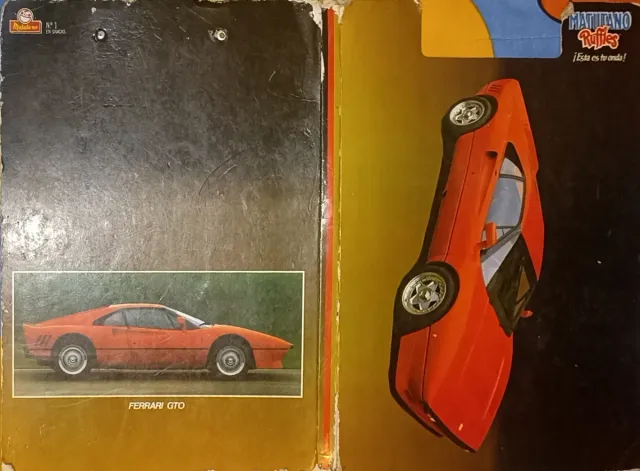 4 Carpetas Coches Míticos Años 90