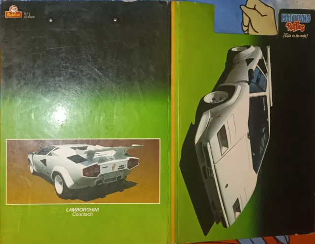 4 Carpetas Coches Míticos Años 90