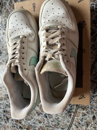 Zapatillas Nike Air Force 1 Blanco/Verde Menta