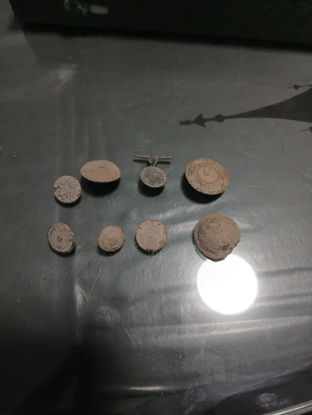 Lote Botones Romanos Antiguos