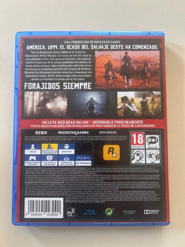 Red Dead Redemption II PS4