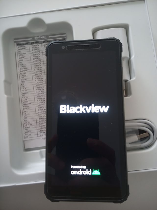 Blackview BV6600E smartphone nero