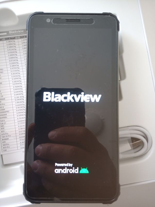 Blackview BV6600E smartphone nero