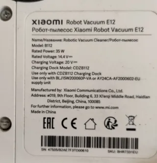 Robot Aspirador Xiaomi