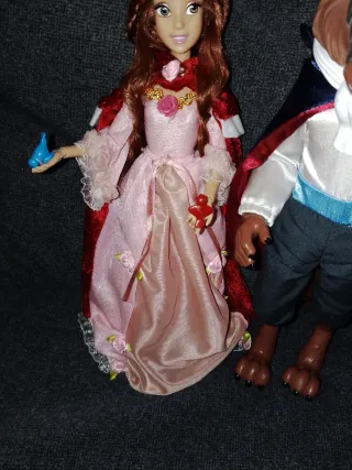 Set di bambole Disney La Bella e la Bestia