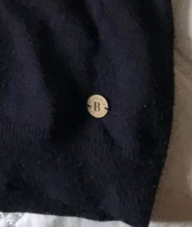 Jersey con capucha BROWNIE azul y blanco