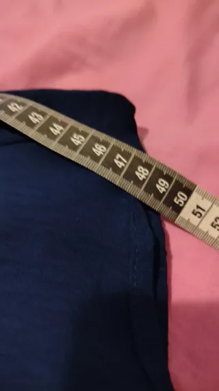 Pantalón palazzo azul marino T. 48/50