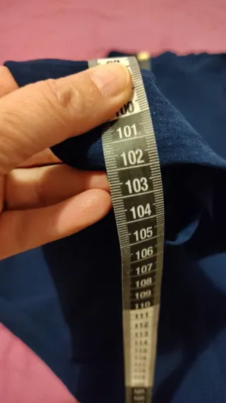 Pantalón palazzo azul marino T. 48/50