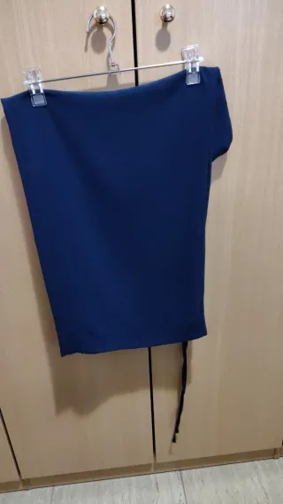 Pantalón palazzo azul marino T. 48/50