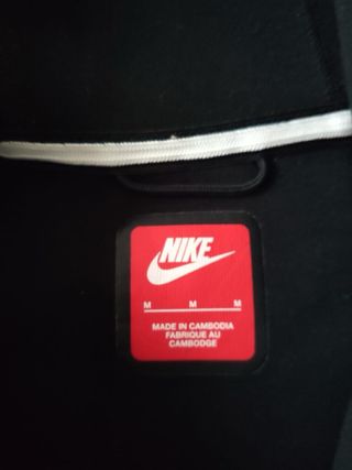 Conjunto Nike Tech Fleece Gris y Negro Talla M